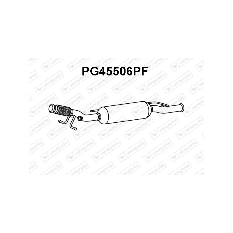 Catalyseur SCR VENEPORTE PG45506PF