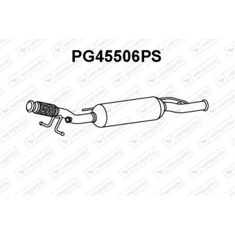 Catalyseur SCR VENEPORTE PG45506PS