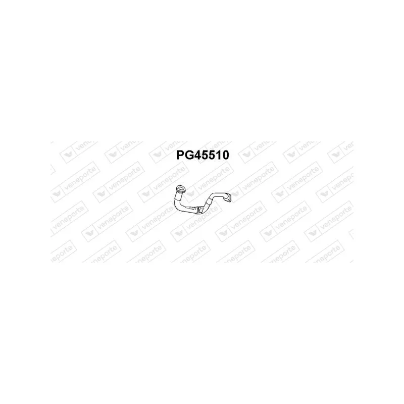 Tuyau d'échappement VENEPORTE PG45510