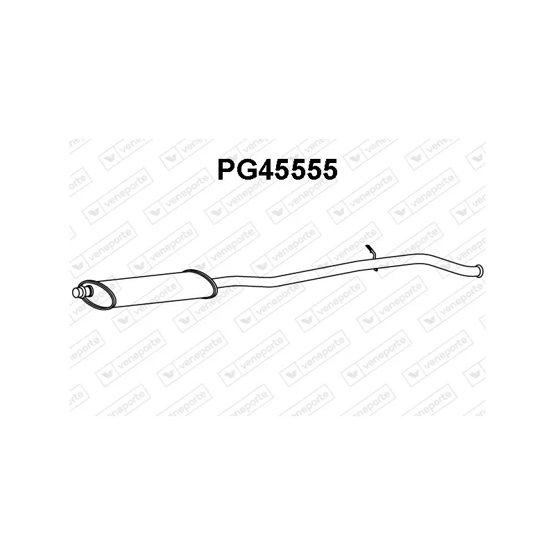 Silencieux central VENEPORTE PG45555