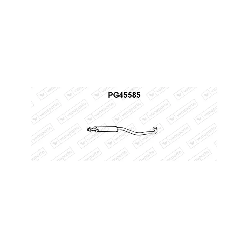 Silencieux avant VENEPORTE PG45585