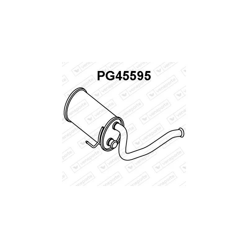 Silencieux central VENEPORTE PG45595