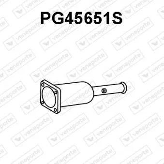 Filtre à particules / à suie, échappement VENEPORTE PG45651S