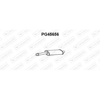 Silencieux avant VENEPORTE