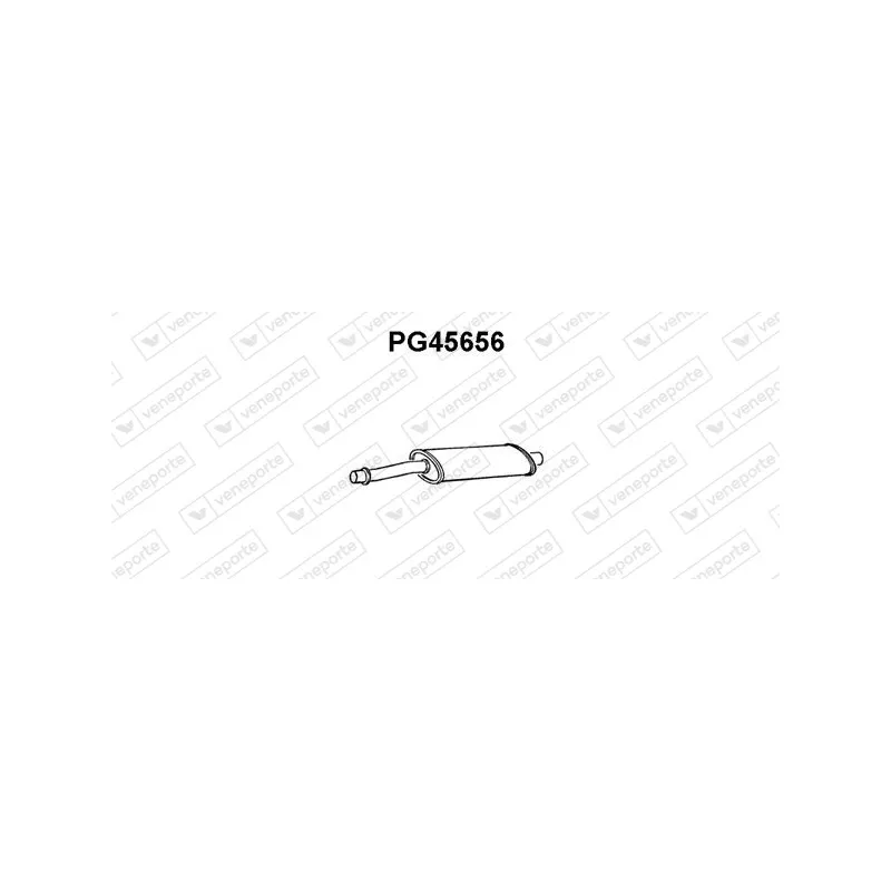 Silencieux avant VENEPORTE PG45656