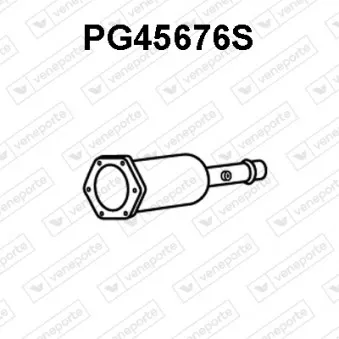 Filtre à particules / à suie, échappement VENEPORTE PG45676S