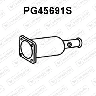 Filtre à particules / à suie, échappement VENEPORTE PG45691S