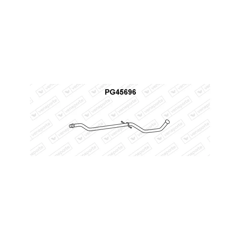 Tuyau d'échappement VENEPORTE PG45696