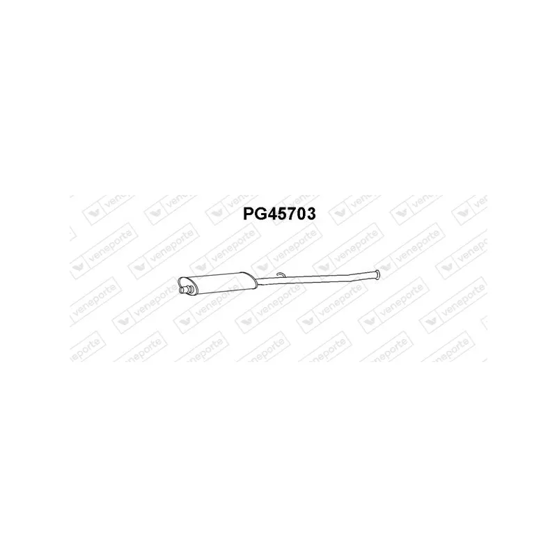 Silencieux avant VENEPORTE PG45703