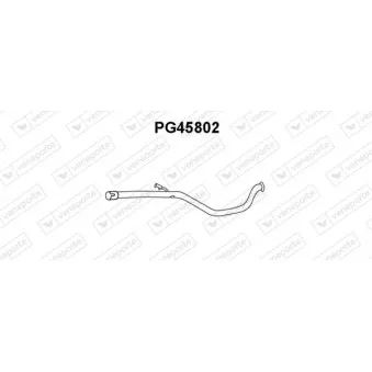 Tube de réparation, catalyseur VENEPORTE PG45802
