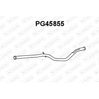 Tuyau d'échappement VENEPORTE