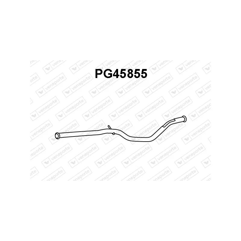 Tuyau d'échappement VENEPORTE PG45855