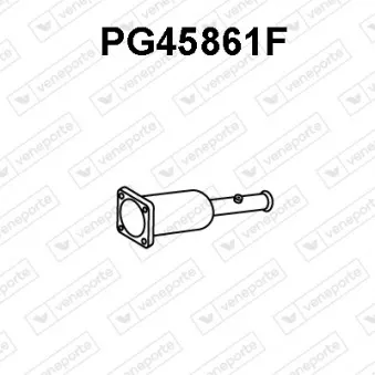 Filtre à particules / à suie, échappement VENEPORTE PG45861F