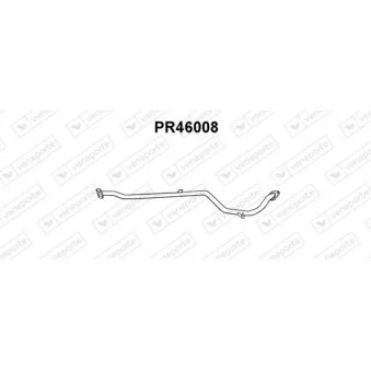 Tuyau d'échappement VENEPORTE