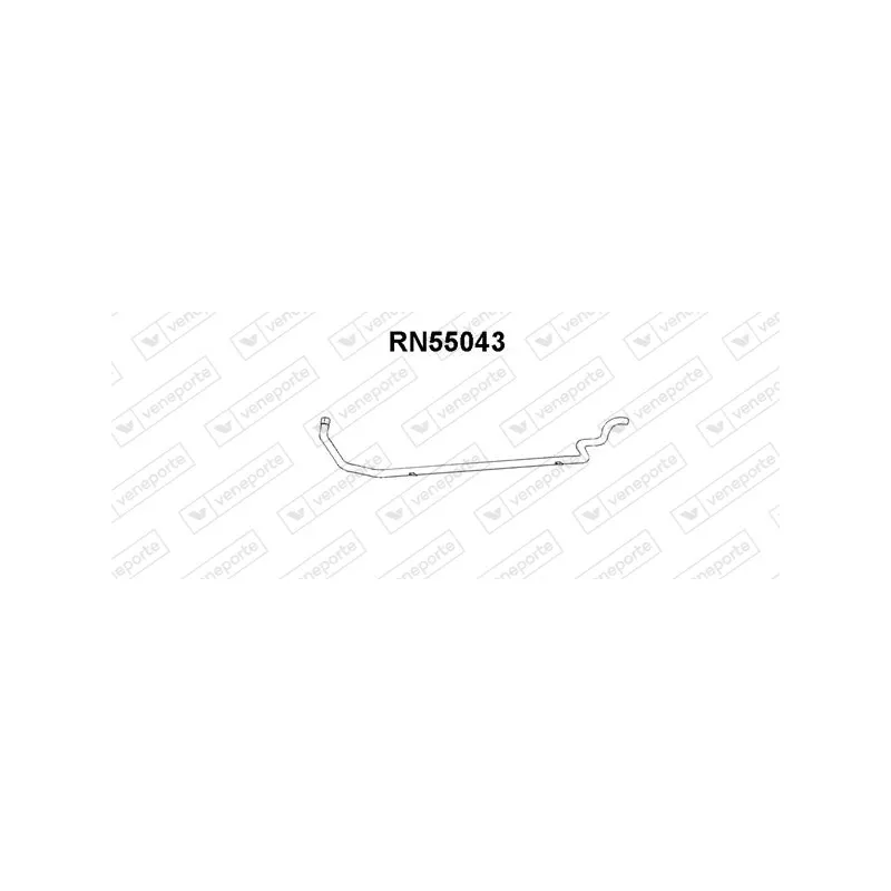 Tuyau d'échappement VENEPORTE RN55043