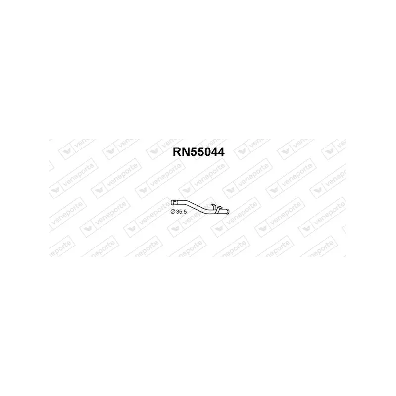 Tuyau d'échappement VENEPORTE RN55044