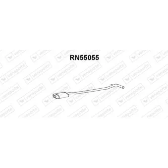 Silencieux central VENEPORTE RN55055
