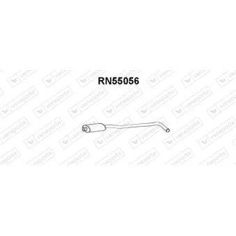 Silencieux central VENEPORTE