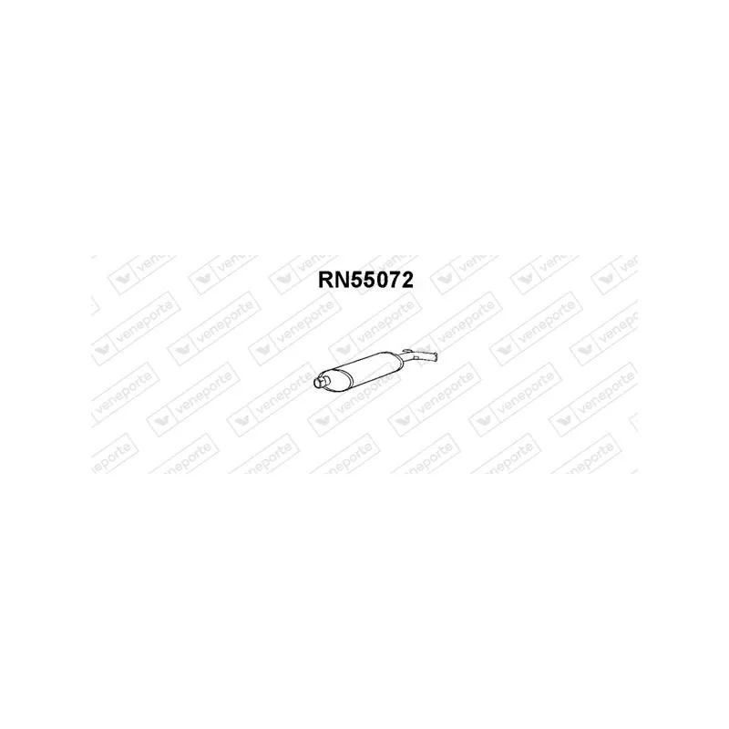 Silencieux arrière VENEPORTE RN55072