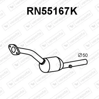Catalyseur VENEPORTE RN55167K