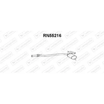 Silencieux avant VENEPORTE