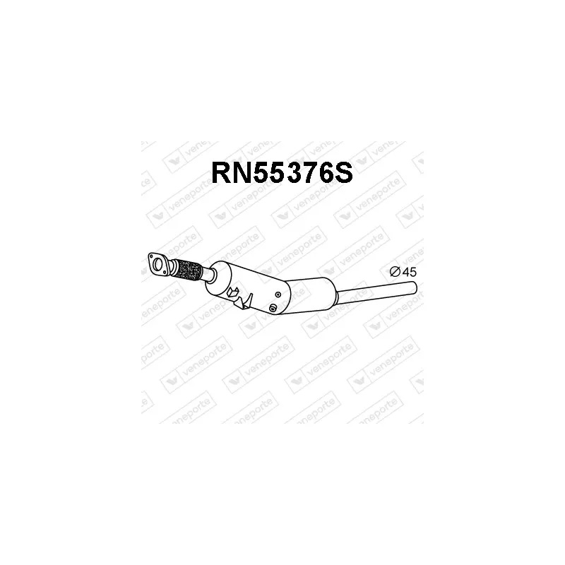 Filtre à particules / à suie, échappement VENEPORTE RN55376S