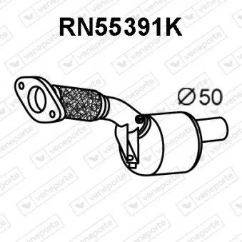 Catalyseur VENEPORTE RN55391K