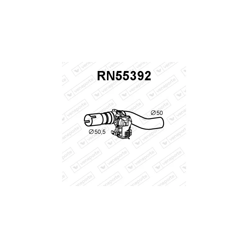 Clapet de gaz d'échappement VENEPORTE RN55392