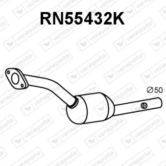 Catalyseur VENEPORTE RN55432K