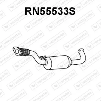Filtre à particules / à suie, échappement VENEPORTE RN55533S