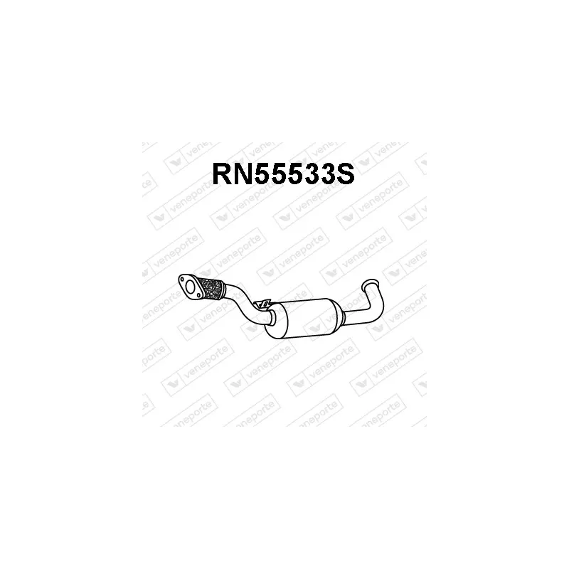 Filtre à particules / à suie, échappement VENEPORTE RN55533S