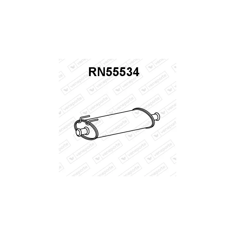 Silencieux central VENEPORTE RN55534