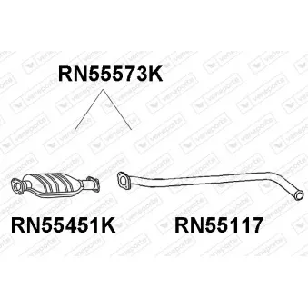 Catalyseur VENEPORTE RN55573K