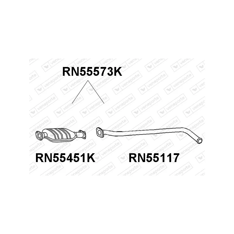 Catalyseur VENEPORTE RN55573K