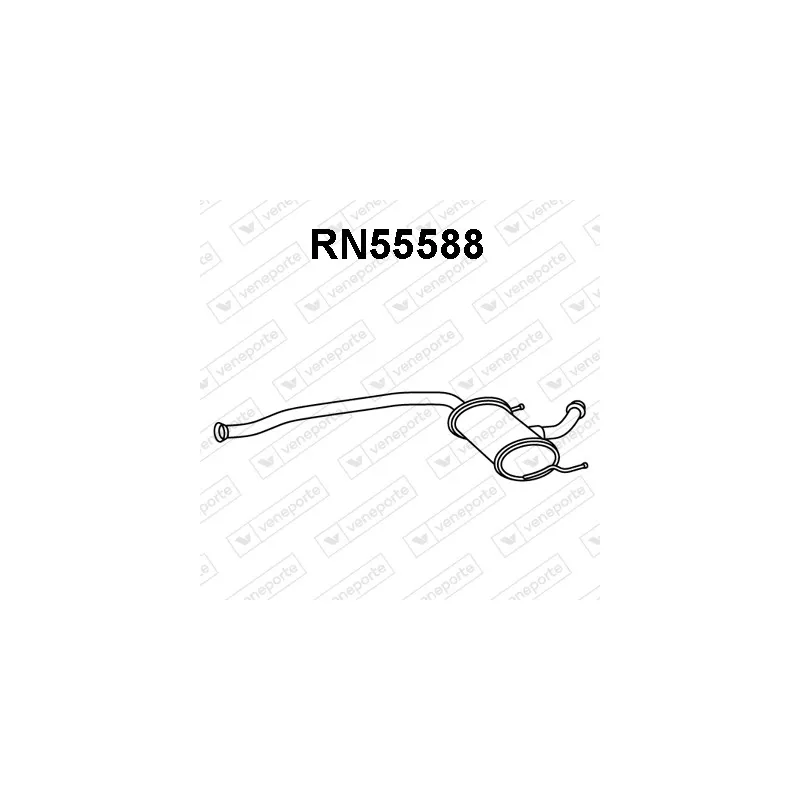 Silencieux central VENEPORTE RN55588