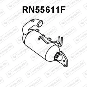 Filtre à particules / à suie, échappement VENEPORTE RN55611F