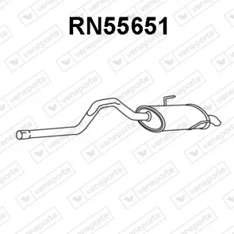 Silencieux arrière VENEPORTE