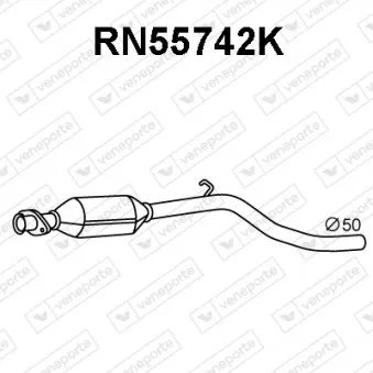 Catalyseur VENEPORTE RN55742K
