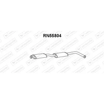 Silencieux central VENEPORTE RN55804
