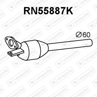Catalyseur VENEPORTE RN55887K