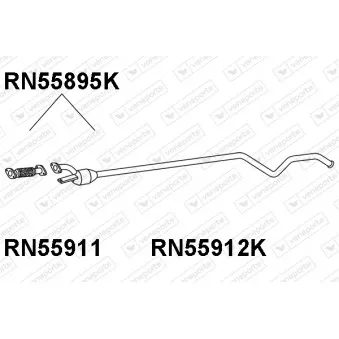 Catalyseur VENEPORTE RN55895K