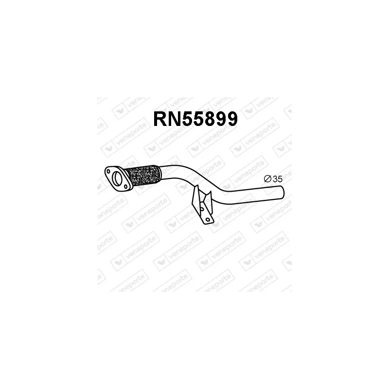 Tuyau d'échappement VENEPORTE RN55899