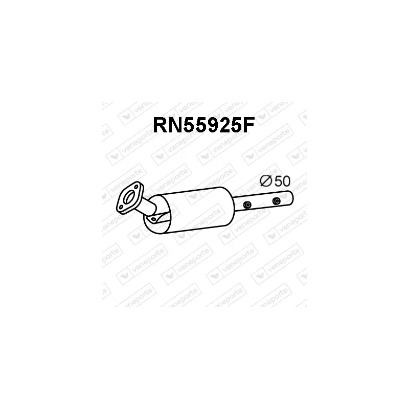 Filtre à particules / à suie, échappement VENEPORTE RN55925F
