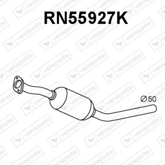 Catalyseur VENEPORTE RN55927K
