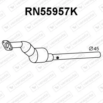 Catalyseur VENEPORTE RN55957K