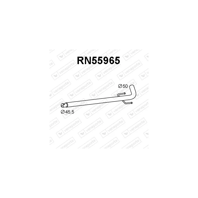 Tuyau d'échappement VENEPORTE RN55965