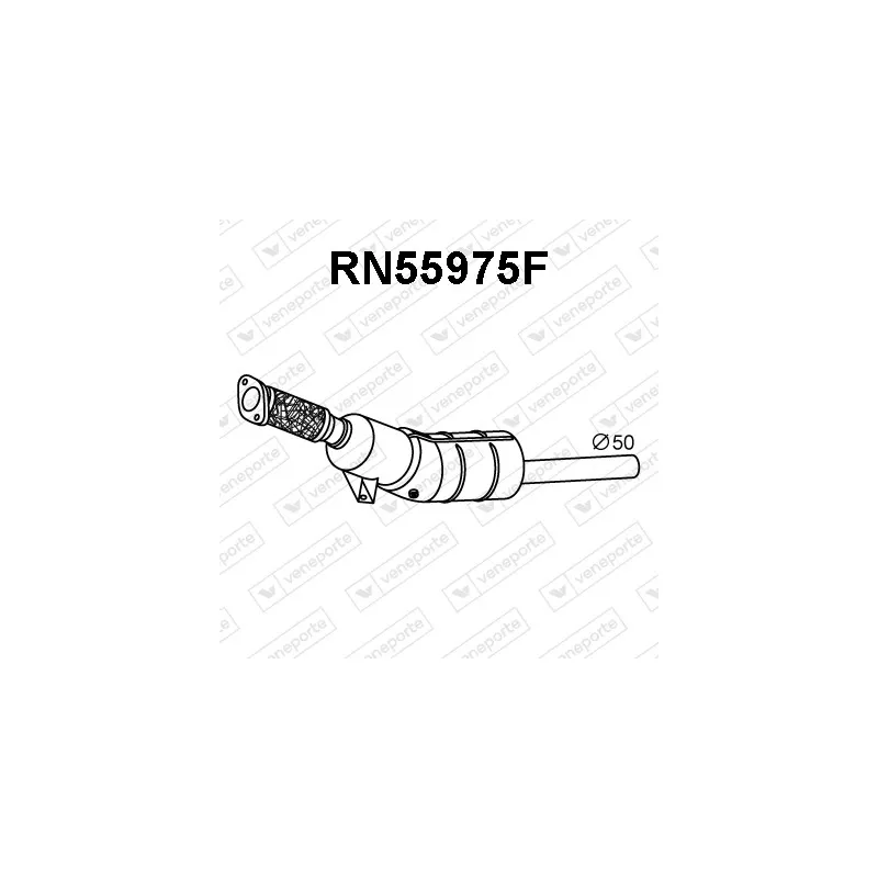Filtre à particules / à suie, échappement VENEPORTE RN55975F