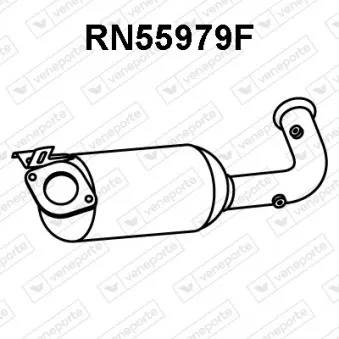 Filtre à particules / à suie, échappement VENEPORTE RN55979F