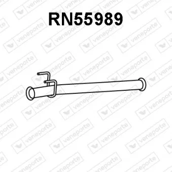 Tuyau d'échappement VENEPORTE RN55989