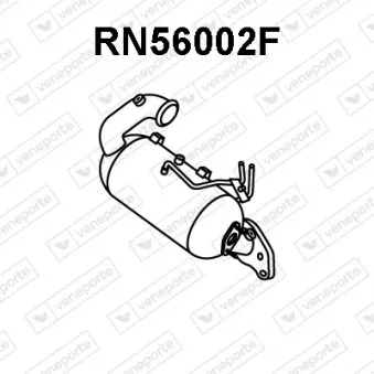 Filtre à particules / à suie, échappement VENEPORTE RN56002F